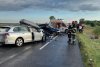 Accident cu trei autoturisme pe DN2 Buzău-Urziceni. O persoană a murit, iar alte două au fost rănite 850880