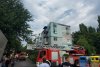 Incendiu puternic într-un bloc din Craiova. Zeci de persoane au fost evacuate de urgență 852179
