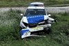 Mașină de poliție, lovită de un autoturism și proiectată pe sensul opus, în Tulcea. Două persoane, printre care și un polițist, au ajuns la spital 852393