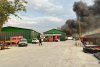 Incendiu de proporții la un depozit din localitatea Glina. A fost emis mesaj RoAlert 852896