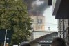 Incendiu puternic într-un bloc din Vaslui. Zeci de oameni evacuaţi 853378