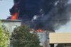 Incendiu puternic într-un bloc din Vaslui. Zeci de oameni evacuaţi 853380