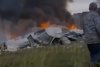 Primele imagini cu avionul prăbuşit în Rusia, în care a murit Evgheni Prigojin 853924