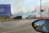 Incendiu în București, pe Fabrica de Glucoză, la ieșirea de pe Autostrada A3, la un pas de mașinile de pe șosea 854087