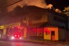 Incendiu puternic la un restaurant din Călărași. Flăcările au cuprins rapid clădirea 854971