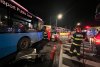 Accident grav în Sibiu, între două autobuze şi un autoturism. Trei persoane au fost rănite 855781