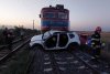 Trei persoane au murit, după ce mașina lor a fost lovită de tren, în Buzău. Traficul feroviar este blocat 857520