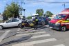 Accident provocat de un șofer drogat la Timișoara: A reușit să proiecteze un autoturism într-un pieton care traversa strada 860829