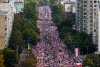 "Marşul unui milion de inimi". Polonezii au ieşit masiv în stradă pentru a sancţiona partidul de guvernământ, înainte de alegeri 861198