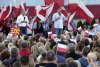 "Marşul unui milion de inimi". Polonezii au ieşit masiv în stradă pentru a sancţiona partidul de guvernământ, înainte de alegeri 861201