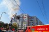 Explozie urmată de incendiu într-un apartament de pe Calea Griviței, în București. Sunt degajări mari de fum 862959