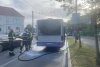 Incendiu izbucnit într-un autobuz, în Timișoara | Aproximativ 40 de călători s-au autoevacuat 862979