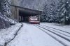Prima zăpadă pe Transfăgărăşan! Un strat de trei centimetri s-a aşternut pe şosea  863880