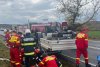 Trei eleve lovite din plin de o camionetă care s-a răsturnat, în Bistriţa. Şoferul, băut, ar fi încercat să evite un TIR 865733