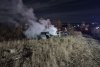 Un tânăr fără permis a provocat un accident cumplit în Slobozia Conachi, Galaţi | Maşina a luat foc după impact 866160