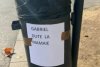"Gabriel, du-te la mamaie" | Mesajul misterios care a împânzit Bucureștiul, devenit viral pe internet 867048