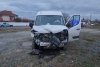 Accident grav între un microbuz şi o maşină, în Techirghiol. Mai multe persoane, printre care şi un minor, au fost transportate de urgenţă la spital 868880