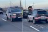 Carambol cu trei maşini ale Ministerului Apărării Naţionale, pe DN1, lângă podul Rafinăriei Petrobrazi 870166