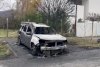 Atac în stil mafiot la Timișoara! Maşina directorului piețelor a fost incendiată în faţa casei sale 873411