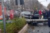 Accident între un Mercedes și un Ford, pe bulevardul Theodor Pallady din București. Circulația mașinilor și tramvaielor este restricționată 874002