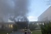 Incendiu de proporții la intrare în stațiunea Mamaia din Constanța | Pompierii intervin pentru stingerea focului 874256