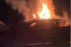 Mașină în flăcări, în Constanța! Pompierii au intervenit de urgență 874293