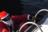 Apariție spectaculoasă pe Litoral! Moș Crăciun a renunțat la sanie și a venit cu șalupa, în Portul Militar din Constanța 876651