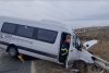 Accident grav pe DN22, în Constanța, între un microbuz și un autoturism. Traficul este blocat 876815