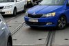 Bărbat surprins în trafic în timp ce s-a dat jos din mașină și a amenințat un șofer cu cuțitul, în București 876873