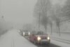 Circulație în condiții de iarnă pe Valea Prahovei! Ninge viscolit și drumul e acoperit cu zăpadă | -20 de grade resimțite pe Vârful Omu 876884