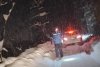 Familie cu patru copii, prinsă în zăpadă de aproximativ 50 de cm, salvată de jandarmi, în Arieșeni 876979