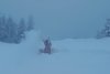 O femeie îmbrăcată în costum de baie s-a aruncat în zăpadă, la -5 grade C, în Munții Parâng 877134