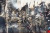 Imagini din dronă cu amploarea dezastrului de la Ferma Dacilor din Tohani, pensiunea mistuită de flăcări în a doua zi de Crăciun 877448