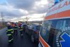 Zece persoane implicate într-un grav accident cu trei mașini pe DN 2, în Suceava. A fost activat Planul Roșu de intervenție 877639