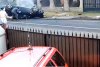 Momentul în care o mașină lovește un pod de beton și zboară câțiva metri în aer, în Crăciunești, județul Maramureș 878417