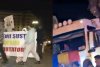 Protest în Bucureşti. Palatul Parlamentului, încercuit de tineri care susţin protestele fermierilor şi transportatorilor 880741