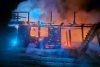 Incendiu violent la o cabană din Visca, Hunedoara. Construcţia a ars în totalitate 884649