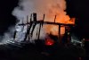 Incendiu violent la o cabană din Visca, Hunedoara. Construcţia a ars în totalitate 884651