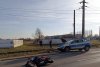 Accident rutier între un motociclist și o mașină de Poliție, care însoțea o ambulanță, în Timișoara 885148