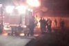 Incendiu violent la o cisternă răsturnată, care transporta 40 de tone de motorină, în județul Brăila. Șoferul ar fi murit carbonizat 885596