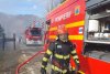 Incendiu puternic, la o pensiune din Suceava închisă în decembrie de inspectorii ISU. Pompierii au intervenit cu nouă autospeciale 885839
