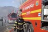 Incendiu puternic, la o pensiune din Suceava închisă în decembrie de inspectorii ISU. Pompierii au intervenit cu nouă autospeciale 885845