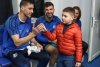 Dumi, copilul care a plâns după ce Farul a pierdut cu Dinamo, s-a întâlnit cu Gheorghe Hagi şi jucătorii din Constanţa 886559