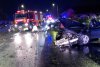 Accident grav, cu două mașini și un autobuz, în comuna Florești din Cluj. Există mai multe victime 887759