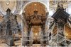 Baldachinul din Bazilica Sfântul Petru a intrat în prima restaurare majoră din secolul al XVII-lea 887689