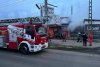 Incendiu violent la o hală plină cu electrocasnice din Timiș. Pompierii au intervenit cu opt autospeciale 887578