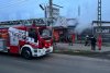 Incendiu violent la o hală plină cu electrocasnice din Timiș. Pompierii au intervenit cu opt autospeciale 887582