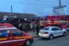 Incendiu violent la o hală plină cu electrocasnice din Timiș. Pompierii au intervenit cu opt autospeciale 887583
