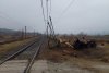 Accident feroviar înfiorător! Un bărbat a murit, după ce un tren a lovit în plin un buldoexcavator, în Căiuţi, judeţul Bacău 891168