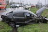 Gafă de proporţii a Poliţiei Române. Agenţii ajunşi la un accident nu au văzut şoferul aflat lângă maşină 892053